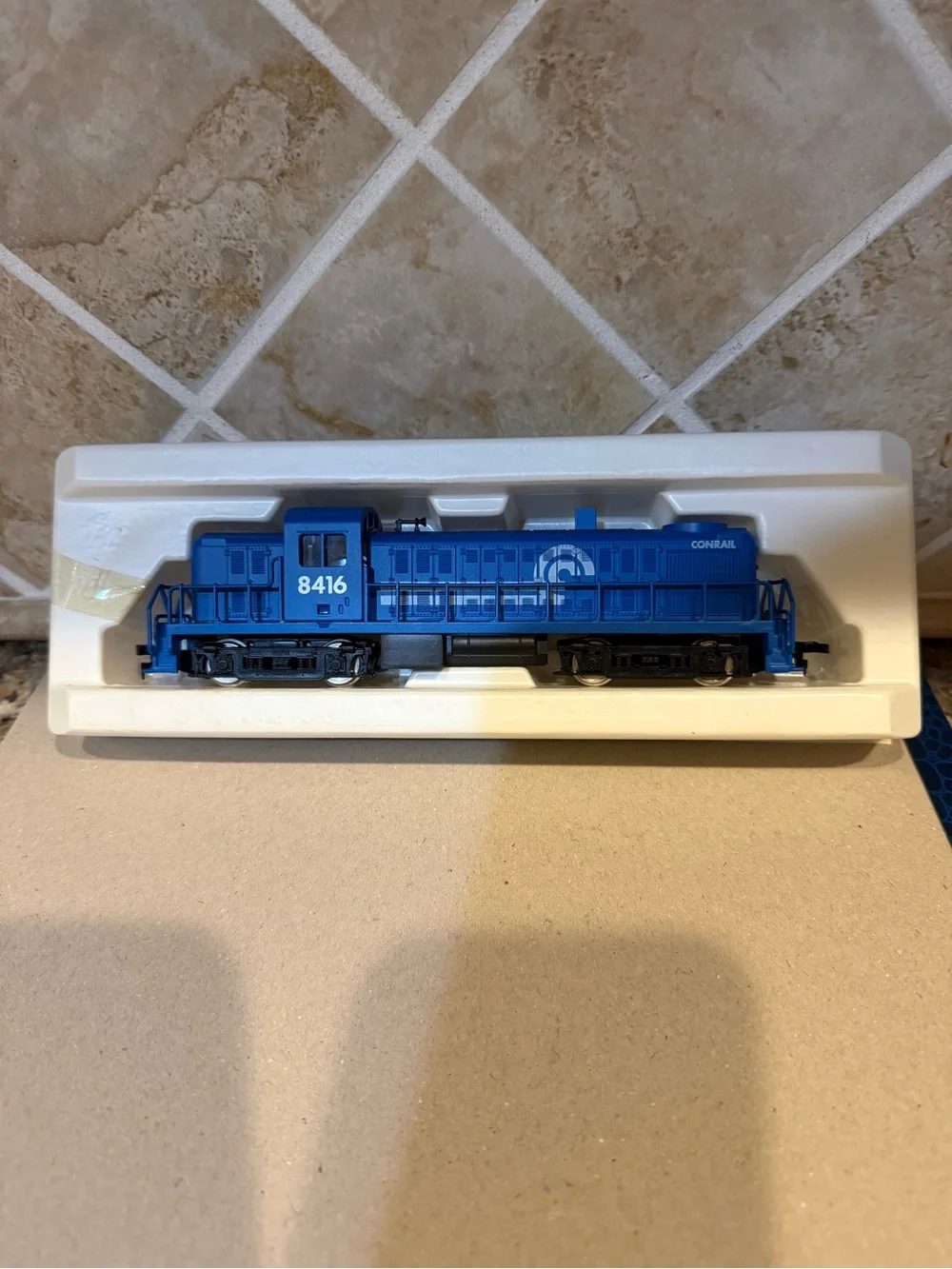 HO Scale Model Power, Alco RS-2 Diesel Locomotive, Conrail # 8416 - 6845 New